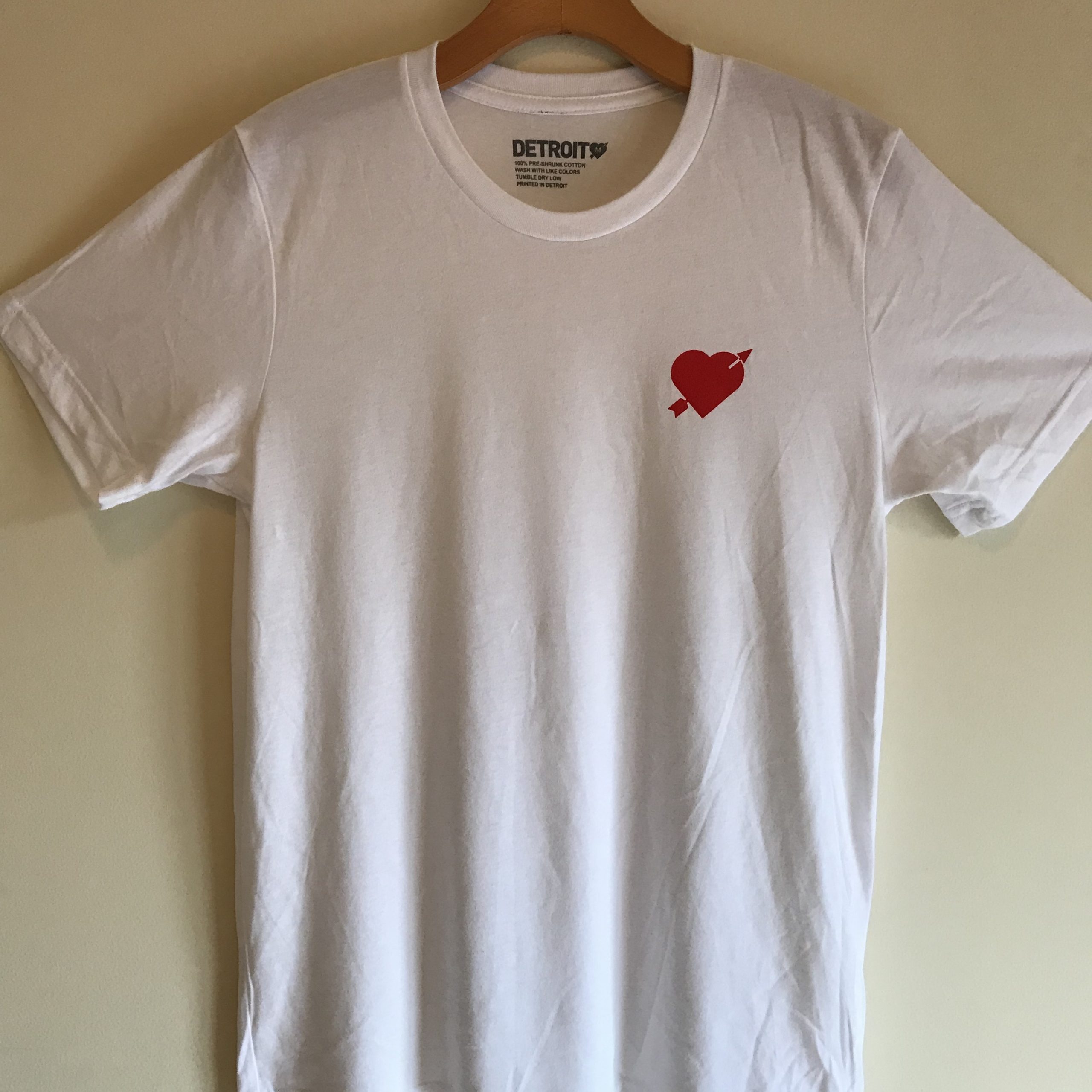 DETROIT LOVE t-shirt (Logo) white – Planet-e